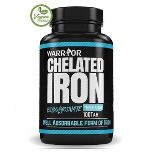Warrior Chelated Iron 100 tbl