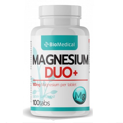 BioMedical Magnesium DUO+ 100tbl