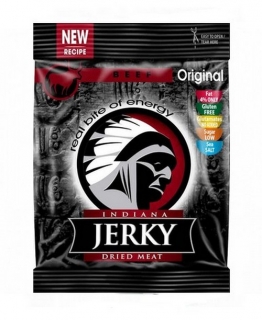 Indiana Jerky Hovězí hot sweet 25g