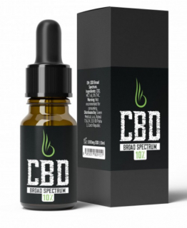 CBD broadspectrum 10% v MCT oleji