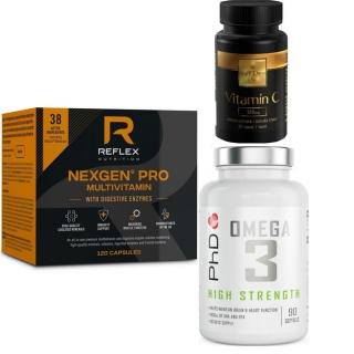 Nexgen pro + omega 3 + vitamin C