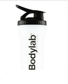 Bodylab Shaker Bottle bílá/černá 700 ml