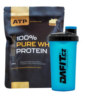 ATP Nutrition 100% Pure Whey Protein 1000 g + ZDARMA Šejkr 700 ml