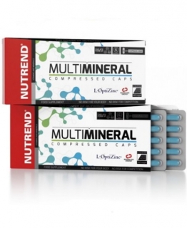 Nutrend Multimineral Compressed Caps 60 kapslí