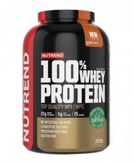  Nutrend 100% Whey Protein 2250 g vanilka