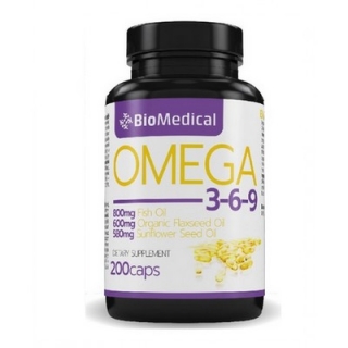 BioMedical Omega 3-6-9 kapsle 100cps
