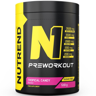 NUTREND N1 PRE-WORKOUT 510 g + 