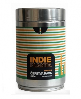 Káva Indie Planta, zrnková 250g 