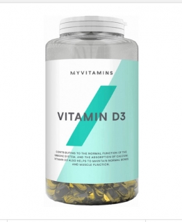  Myprotein Vitamin D3 180 kapslí