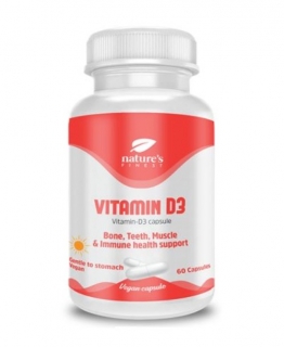 Nutrisslim Vitamin D3 600iu 60 kapslí exp.